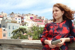 Elyse in Guanajuato where she conducts research with Las Libras, a human rights organization